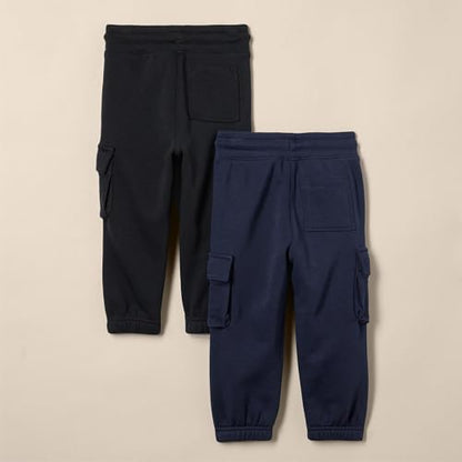 Essentials Unisex Kids Cargo Jogging Bottoms Multi Pack 