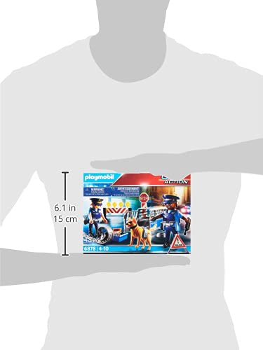 PLAYMOBIL | Action Heroes | Figurenset Polizei | Spielzeugfiguren | Polizeifigur | Spielzeug für Kinder ab 4 Jahren | 71730