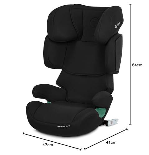 CBX by CYBEX Kinder-Autositz Solution X i-Fix, Für Autos mit und ohne ISOFIX, Ab ca. 3 bis 12 Jahre (100 - 150 cm), Ab ca. 15 bis 50 kg, Rot - Meloni2