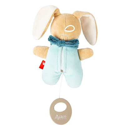 SIGIKID 40356 Spieluhr Hase Musik Mädchen und Jungen Babyspielzeug empfohlen ab Geburt mehrfarbig