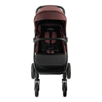 MoMi Kinderbuggy CLARA, Kinderwagen ab dem 6. Lebensmonat, bis 22 kg Körpergewicht, 5-Punkt-Sicherheitsgurt, Fußsack, Getränkehalter, Einkaufskorb, Wickeltasche, Insekten- und Regenschutz