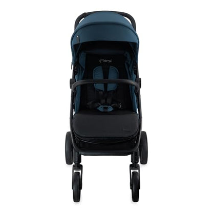 MoMi Kinderbuggy CLARA, Kinderwagen ab dem 6. Lebensmonat, bis 22 kg Körpergewicht, 5-Punkt-Sicherheitsgurt, Fußsack, Getränkehalter, Einkaufskorb, Wickeltasche, Insekten- und Regenschutz