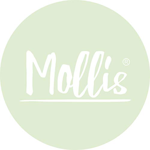 Mollis Kuscheltier - Kuschelkatze - 20 cm - Plüschtier-Katze - Kinder-Kuscheltier - weiches Stofftier für Kinder und Babys (Orange)