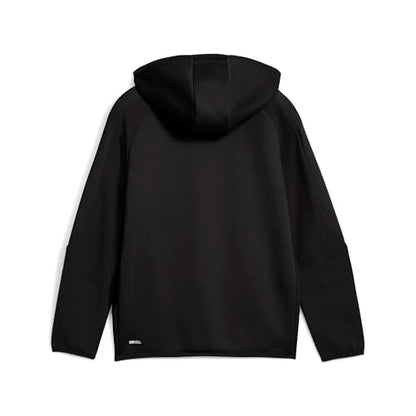 PUMA Boys' Evostripe Full-Zip Hoodie Dk B Sweat Jackets (1 Pack) 