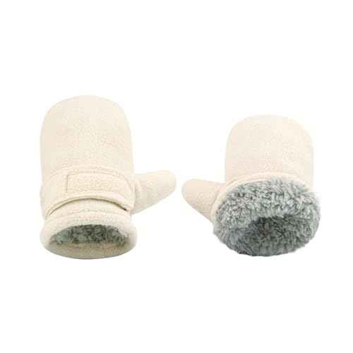 SEYUFN Baby Winter Gloves Fleece Lining Toddler Boys Warm Soft Baby Girls Adjustable Gloves Outdoor Gloves