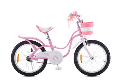 Royal Baby Little Swan Kinderfahrrad Mädchen Fahrrad Stützräder 12 14 16 18 Zoll ab 3-10 Jahre Rosa Kinder Fahrrad - Meloni2