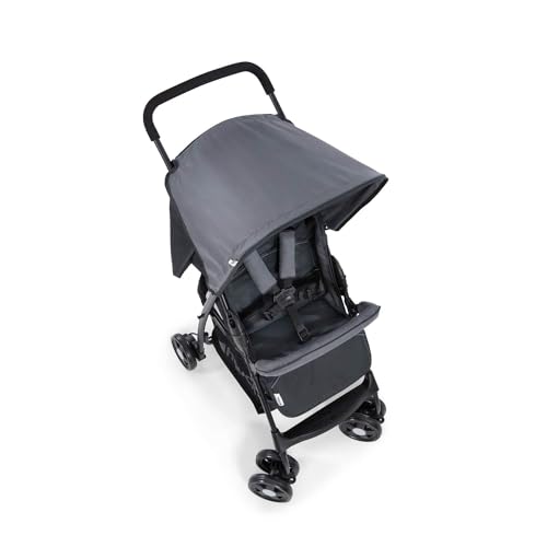 Hauck Lightweight Stroller up to 18 kg with reclining function from birth, small foldaway, sun canopy, large basket - Meloni2