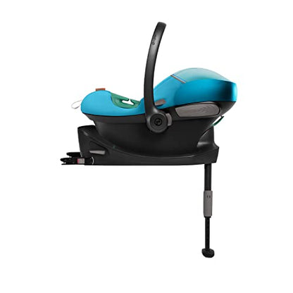 CYBEX Gold Babyschale Aton S2 i-Size, Ab Geburt bis ca. 24 Monate, Max. 13 kg, Inkl. Neugeboreneneinlage, SensorSafe kompatibel, Ocean Blue - Meloni2