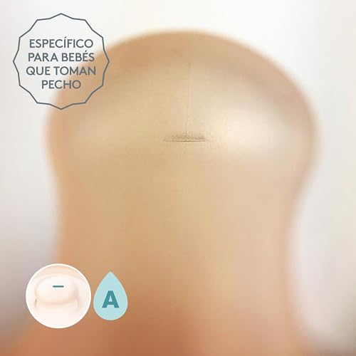 Suavinex, Anti-Colic Babyflasche Zero Zero,mit mittlerem Silikonsauger (M), für Babys ab 3 Monaten, Empfohlen für gestillte Babys und Flaschennahrung, 270 ml, Deep - Meloni2