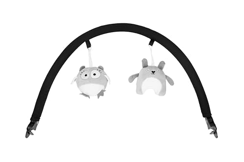 MoMi KENANI baby bouncer for children up to 9 kg, foldable, with remote control &amp; Bluetooth for connecting to a smartphone, battery or power connection, with 5-point safety belt, sun protection, insect net 