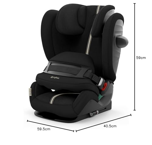 CYBEX Gold Kindersitz Pallas G i-Size, 76 - 150 cm, Ab ca. 15 Monate bis ca. 12 Jahre (ca. 9 bis 50 kg), Lava Grey - Meloni2