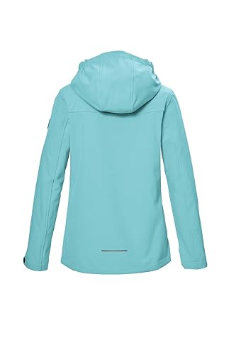 Killtec Mädchen Kos 145 Grls Sftshll Jckt Softshelljacke/Outdoorjacke mit Kapuze
