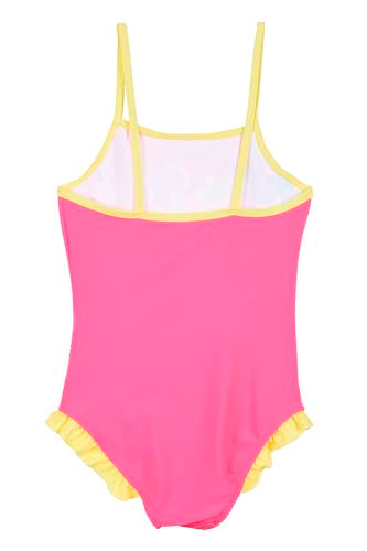 Disney Stitch Girls Flower Design Summer One Piece Swimsuit Kids Swimming Costume Sizes 3 to 8 Years