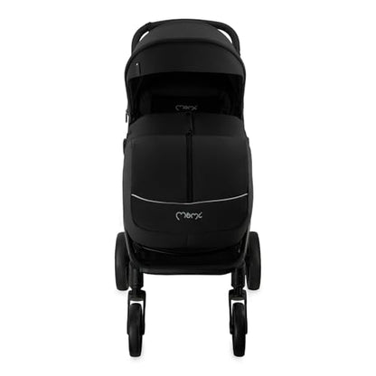 MoMi Kinderbuggy CLARA, Kinderwagen ab dem 6. Lebensmonat, bis 22 kg Körpergewicht, 5-Punkt-Sicherheitsgurt, Fußsack, Getränkehalter, Einkaufskorb, Wickeltasche, Insekten- und Regenschutz
