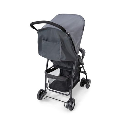 Hauck Lightweight Stroller up to 18 kg with reclining function from birth, small foldaway, sun canopy, large basket - Meloni2