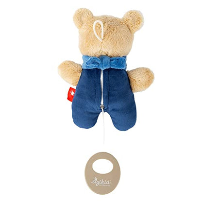 SIGIKID 40356 Spieluhr Hase Musik Mädchen und Jungen Babyspielzeug empfohlen ab Geburt mehrfarbig
