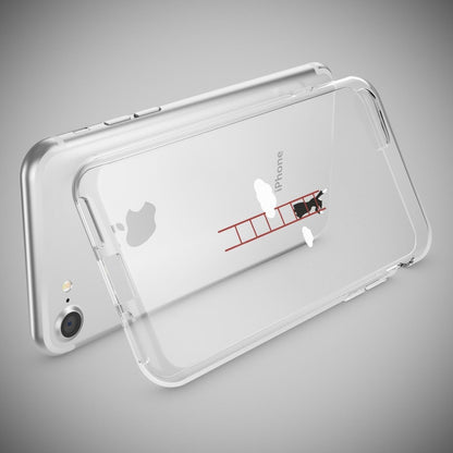 NALIA Handyhülle kompatibel mit iPhone 7, Slim Silikon Motiv Handy-Case Crystal Schutz-Hülle Dünn Durchsichtig, Etui Handy-Tasche Schale Back-Cover Transparent Bumper