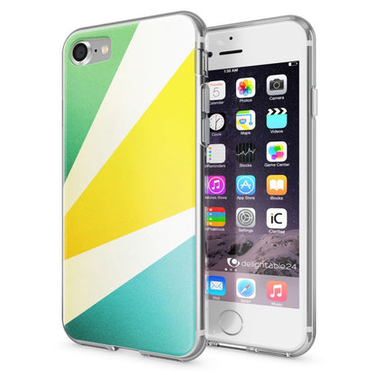 NALIA Handyhülle kompatibel mit iPhone 7, Slim Silikon Motiv Handy-Case Crystal Schutz-Hülle Dünn Durchsichtig, Etui Handy-Tasche Schale Back-Cover Transparent Bumper