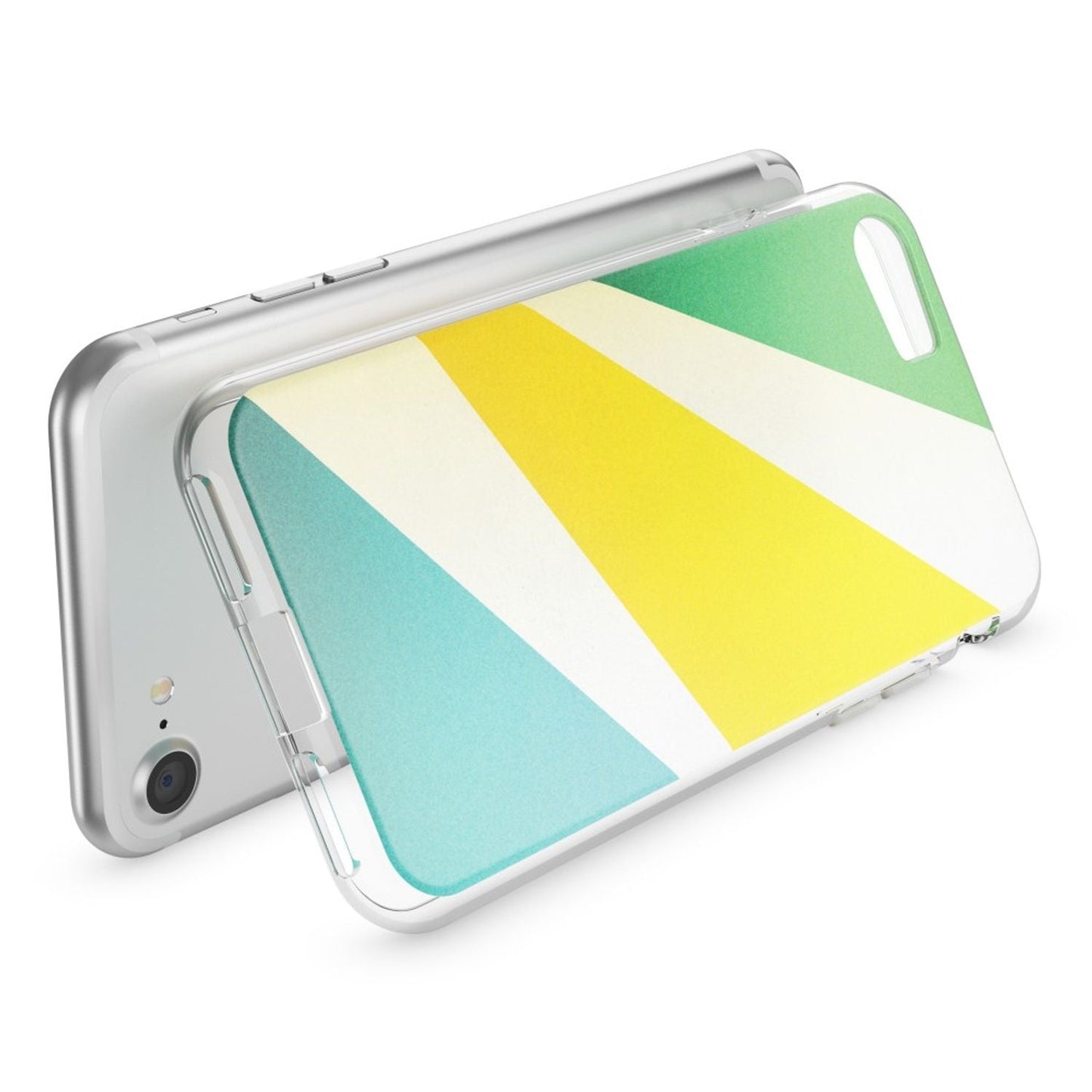 NALIA Handyhülle kompatibel mit iPhone 7, Slim Silikon Motiv Handy-Case Crystal Schutz-Hülle Dünn Durchsichtig, Etui Handy-Tasche Schale Back-Cover Transparent Bumper
