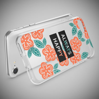 NALIA Handyhülle kompatibel mit iPhone 7, Slim Silikon Motiv Handy-Case Crystal Schutz-Hülle Dünn Durchsichtig, Etui Handy-Tasche Schale Back-Cover Transparent Bumper