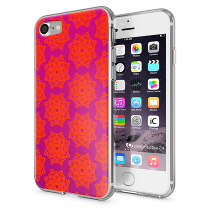 NALIA Handyhülle kompatibel mit iPhone 7, Slim Silikon Motiv Handy-Case Crystal Schutz-Hülle Dünn Durchsichtig, Etui Handy-Tasche Schale Back-Cover Transparent Bumper