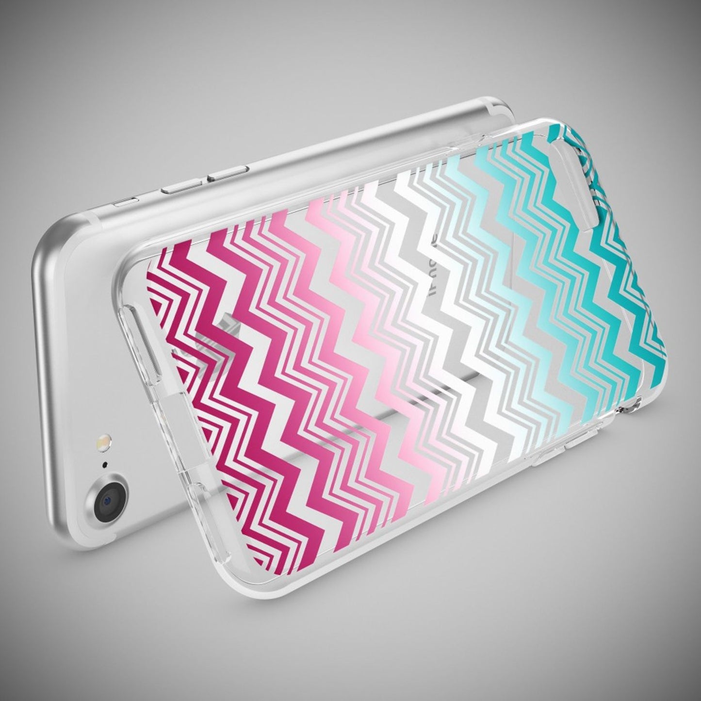 NALIA Handyhülle kompatibel mit iPhone 7, Slim Silikon Motiv Handy-Case Crystal Schutz-Hülle Dünn Durchsichtig, Etui Handy-Tasche Schale Back-Cover Transparent Bumper