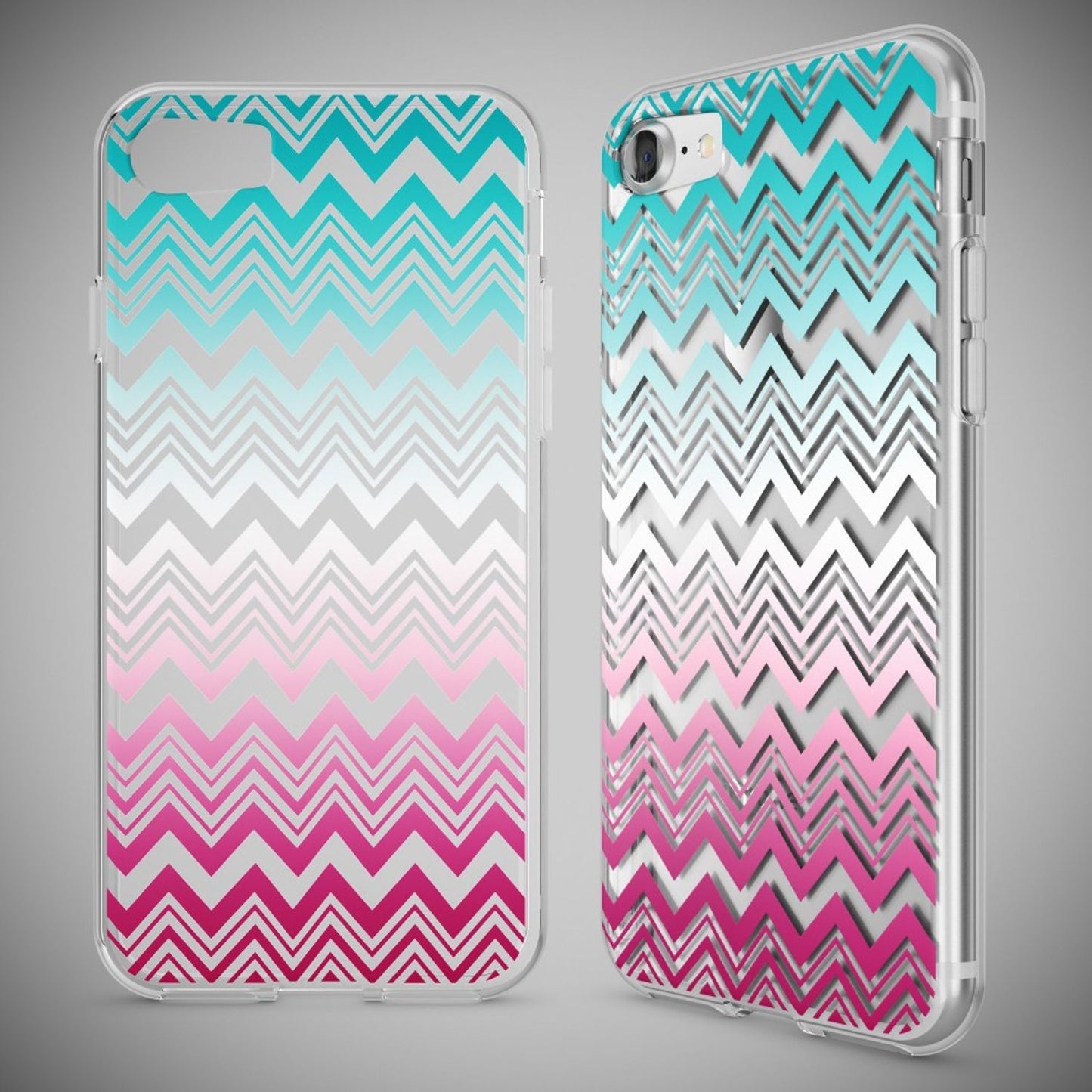 NALIA Handyhülle kompatibel mit iPhone 7, Slim Silikon Motiv Handy-Case Crystal Schutz-Hülle Dünn Durchsichtig, Etui Handy-Tasche Schale Back-Cover Transparent Bumper