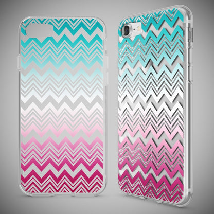 NALIA Handyhülle kompatibel mit iPhone 7, Slim Silikon Motiv Handy-Case Crystal Schutz-Hülle Dünn Durchsichtig, Etui Handy-Tasche Schale Back-Cover Transparent Bumper