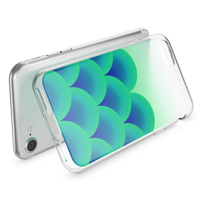 NALIA Handyhülle kompatibel mit iPhone 7, Slim Silikon Motiv Handy-Case Crystal Schutz-Hülle Dünn Durchsichtig, Etui Handy-Tasche Schale Back-Cover Transparent Bumper