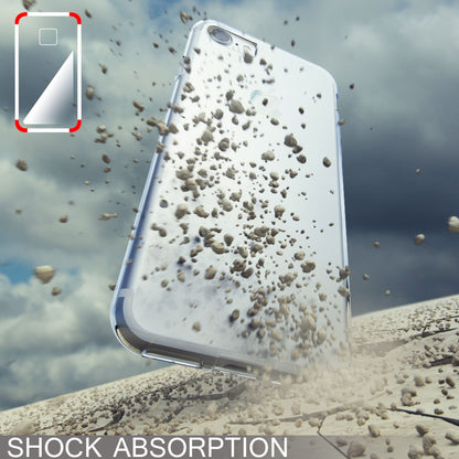 NALIA Transparente Silikonhülle für iPhone 7 / 8 / SE 2020 / SE 2022 – Anti-Gelb & Rutschfest – GLAZE (Handyhülle Kristallklar, Schlank & Stoßfest) – Marke aus Berlin