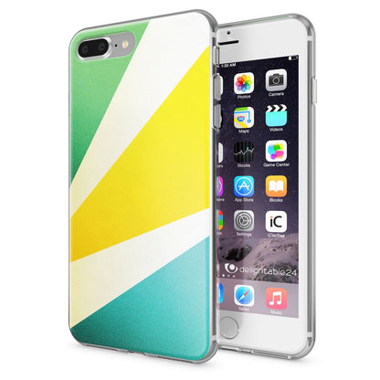 NALIA Handyhülle kompatibel mit iPhone 8 Plus / 7 Plus, Slim Silikon Motiv Handy-Case Crystal Schutz-Hülle Dünn Durchsichtig, Etui Back-Cover Schale Transparent Bumper