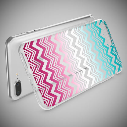 NALIA Handyhülle kompatibel mit iPhone 8 Plus / 7 Plus, Slim Silikon Motiv Handy-Case Crystal Schutz-Hülle Dünn Durchsichtig, Etui Back-Cover Schale Transparent Bumper