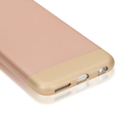 NALIA Handyhülle kompatibel mit iPhone 6 6S, Schutz-Hülle Case Stoßfest, Slider Hardcase Handy-Tasche Dünn, zwei-teiliges Slim Back-Cover Telefon-Schale Thin Smart-Phone Etui Matt Bumper - Rose Gold