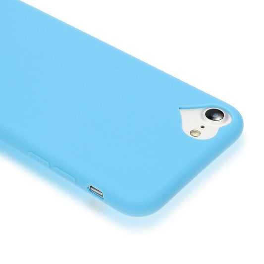 NALIA Herz Handyhülle kompatibel mit iPhone SE 2022 / SE 2020 / 8 / 7 Hülle, Dünne Silikon Schutzhülle Soft Phone Case Cover, Ultra-Slim Backcover Gummi Bumper Handy-Tasche Schale - Meloni2