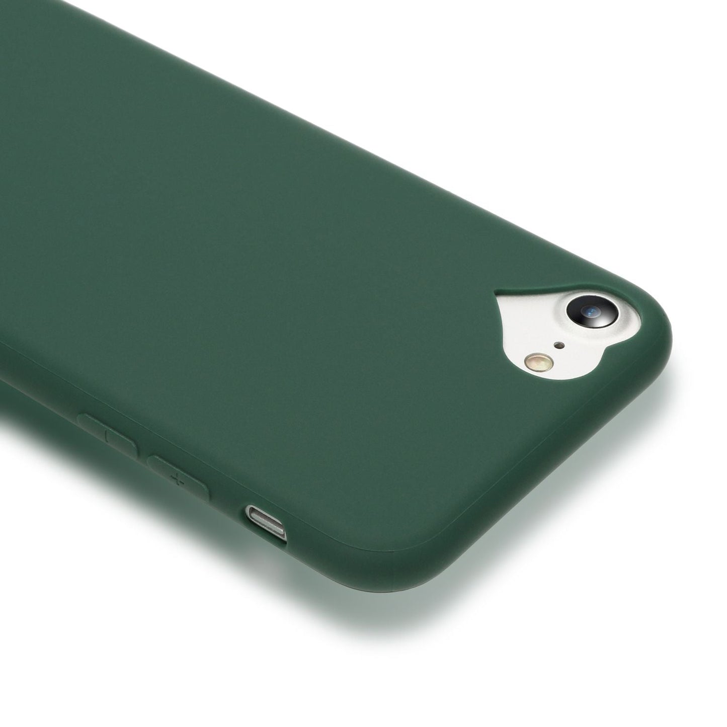NALIA Herz Handyhülle kompatibel mit iPhone SE 2022 / SE 2020 / 8 / 7 Hülle, Dünne Silikon Schutzhülle Soft Phone Case Cover, Ultra-Slim Backcover Gummi Bumper Handy-Tasche Schale