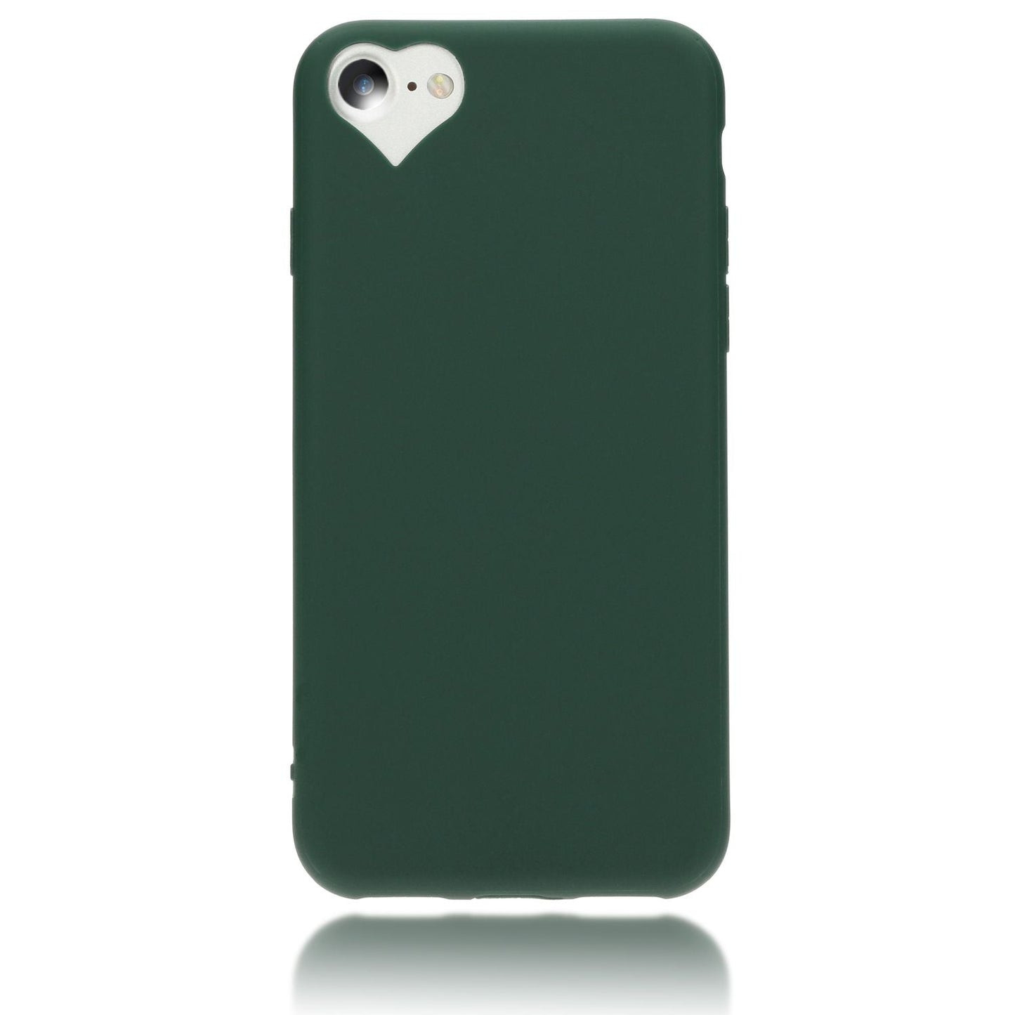 NALIA Herz Handyhülle kompatibel mit iPhone SE 2022 / SE 2020 / 8 / 7 Hülle, Dünne Silikon Schutzhülle Soft Phone Case Cover, Ultra-Slim Backcover Gummi Bumper Handy-Tasche Schale