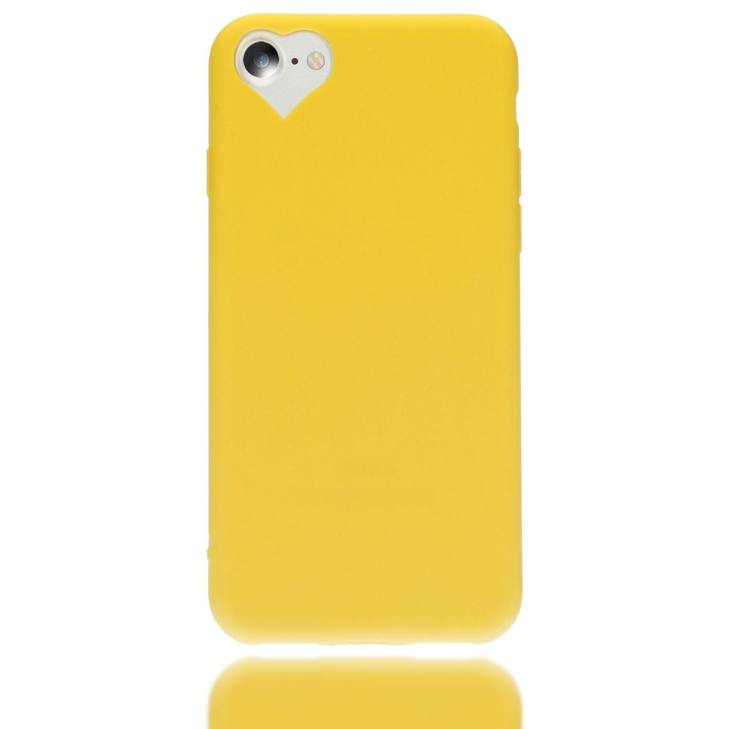 NALIA Herz Handyhülle kompatibel mit iPhone SE 2022 / SE 2020 / 8 / 7 Hülle, Dünne Silikon Schutzhülle Soft Phone Case Cover, Ultra-Slim Backcover Gummi Bumper Handy-Tasche Schale
