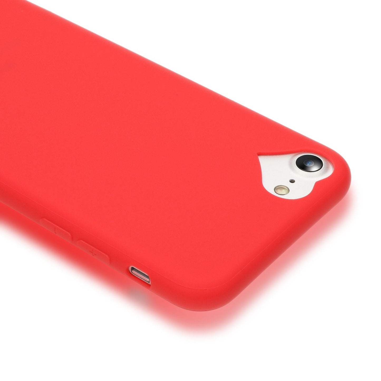 NALIA Herz Handyhülle kompatibel mit iPhone SE 2022 / SE 2020 / 8 / 7 Hülle, Dünne Silikon Schutzhülle Soft Phone Case Cover, Ultra-Slim Backcover Gummi Bumper Handy-Tasche Schale