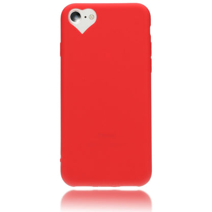 NALIA Herz Handyhülle kompatibel mit iPhone SE 2022 / SE 2020 / 8 / 7 Hülle, Dünne Silikon Schutzhülle Soft Phone Case Cover, Ultra-Slim Backcover Gummi Bumper Handy-Tasche Schale