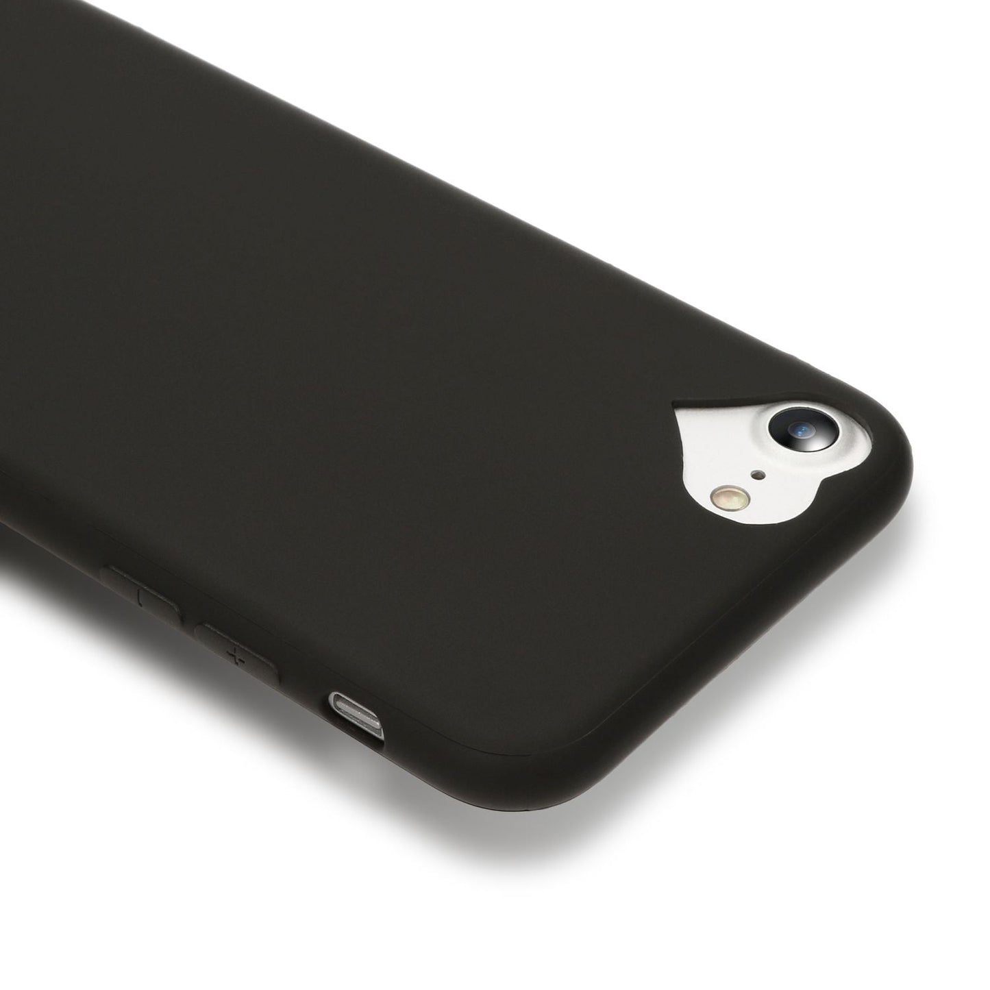 NALIA Herz Handyhülle kompatibel mit iPhone SE 2022 / SE 2020 / 8 / 7 Hülle, Dünne Silikon Schutzhülle Soft Phone Case Cover, Ultra-Slim Backcover Gummi Bumper Handy-Tasche Schale