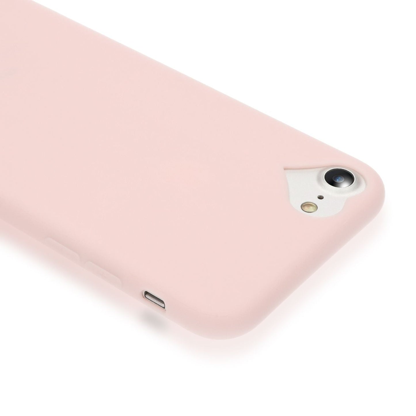 NALIA Herz Handyhülle kompatibel mit iPhone SE 2022 / SE 2020 / 8 / 7 Hülle, Dünne Silikon Schutzhülle Soft Phone Case Cover, Ultra-Slim Backcover Gummi Bumper Handy-Tasche Schale