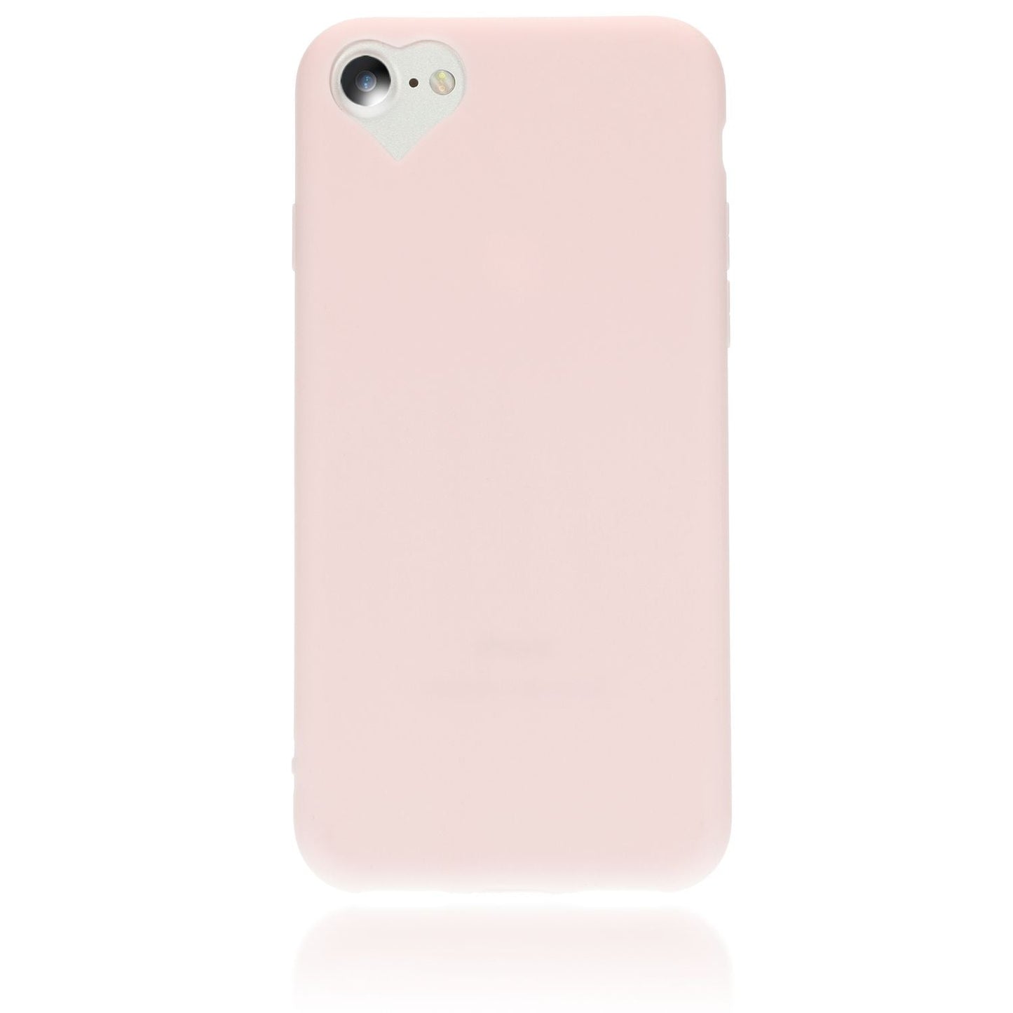NALIA Herz Handyhülle kompatibel mit iPhone SE 2022 / SE 2020 / 8 / 7 Hülle, Dünne Silikon Schutzhülle Soft Phone Case Cover, Ultra-Slim Backcover Gummi Bumper Handy-Tasche Schale