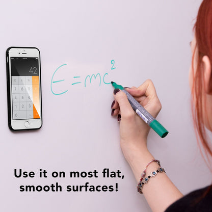 NALIA Handyhülle kompatibel mit iPhone 7, Anti-Gravity Case, Dünne Handyhülle Zero-Gravity selbstklebende Silikon Selfie Schutz-Hülle, Ultra Slim Back-Cover Bumper Smart-Phone Etui