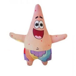 Patrick Kuscheltier - 30 cm Plüschtier Spongebob Stofftier Rainbow Tinisu