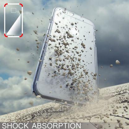 NALIA Handyhülle kompatibel mit iPhone 6 6S, Durchsichtiges Slim Silikon Case mit Transparenter Rückseite & Bumper, Crystal Schutz-Hülle Etui Dünn, Handy-Tasche Smart-Phone Back-Cover