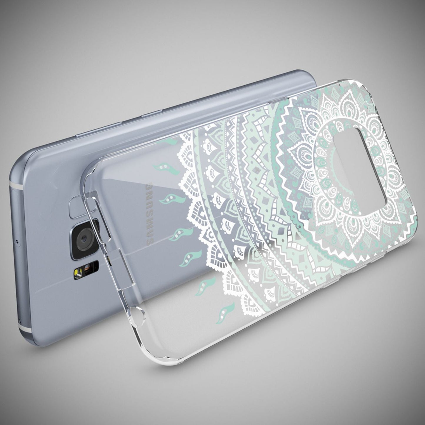 NALIA Handyhülle kompatibel mit Samsung Galaxy S8 Plus, Motiv Design Slim Silikon Case Cover, Crystal Schutzhülle Handy-Tasche Dünn, Muster Backcover Smart-Phone Hülle