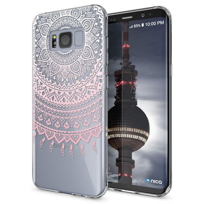 NALIA Handyhülle kompatibel mit Samsung Galaxy S8 Plus, Motiv Design Slim Silikon Case Cover, Crystal Schutzhülle Handy-Tasche Dünn, Muster Backcover Smart-Phone Hülle