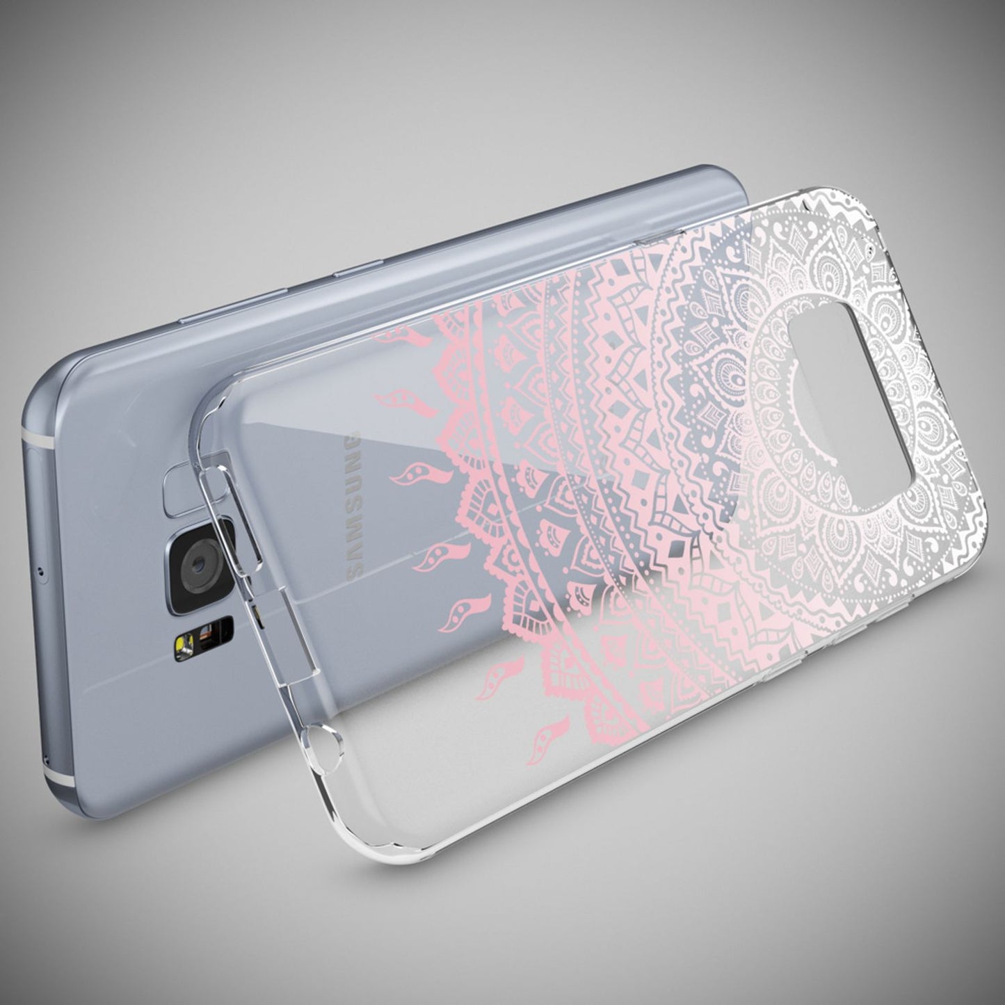 NALIA Handyhülle kompatibel mit Samsung Galaxy S8, Motiv Design Slim Silikon Case Cover, Crystal Schutzhülle Handy-Tasche Dünn, Muster Backcover Bumper Smart-Phone Hülle