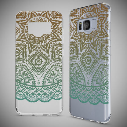 NALIA Handyhülle kompatibel mit Samsung Galaxy S8 Plus, Motiv Design Slim Silikon Case Cover, Crystal Schutzhülle Handy-Tasche Dünn, Muster Backcover Smart-Phone Hülle