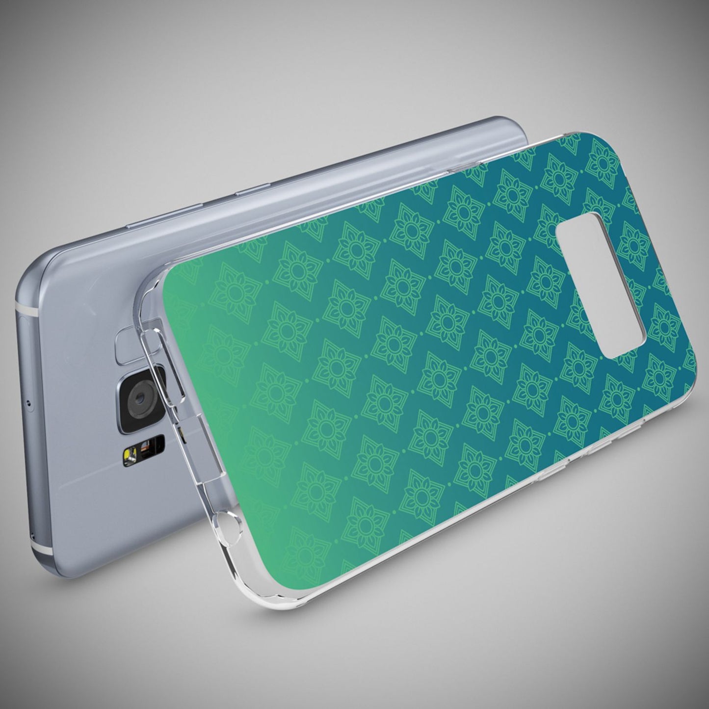 NALIA Handyhülle kompatibel mit Samsung Galaxy S8 Plus, Motiv Design Slim Silikon Case Cover, Crystal Schutzhülle Handy-Tasche Dünn, Muster Backcover Smart-Phone Hülle
